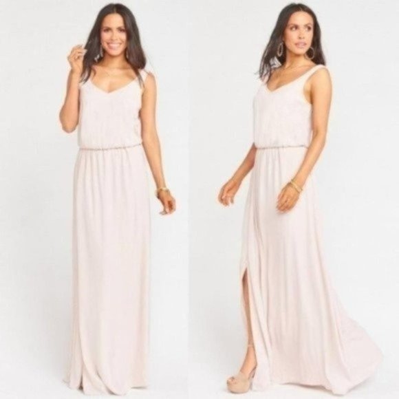 NEW Show Me Your Mumu Show Me The Ring Crisp Kendall Maxi Dress | Small - Picture 1 of 7